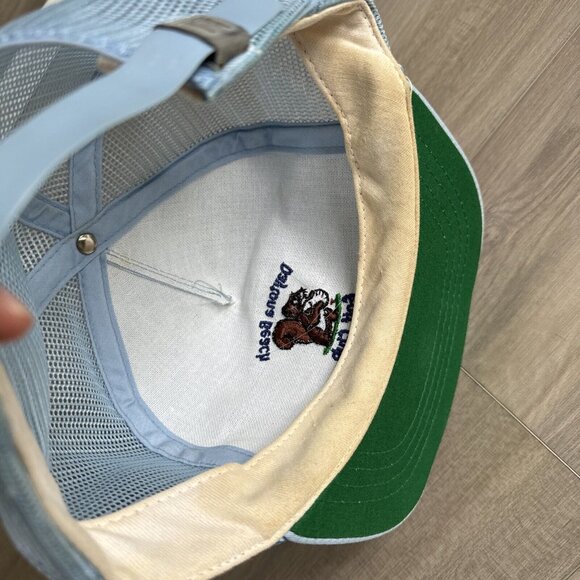 Daytona Beach Golf Club Hat Cap Baby Blue Squirrel Rope Adjustable Vintage USA - Picture 8 of 9